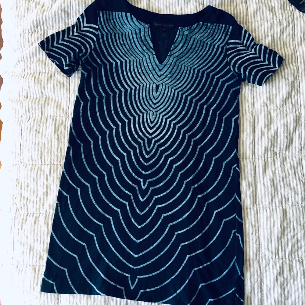 Marc by Marc Jacobs indigo print dress, M.